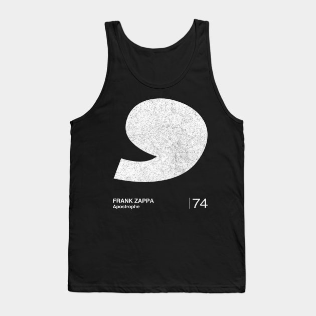 Apostrophe / Minimalist Graphic Artwork Design Tank Top by saudade